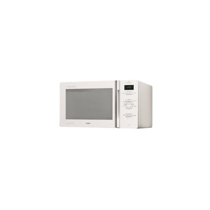 WHIRLPOOL Micro-Ondes posable 800w avec Grill  Chef Plus Blanc  25 L Electronique Cavité Peinte