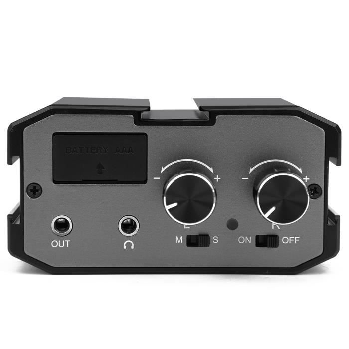 Préampli Phono Silencieux – Boîtier Métal, Entrée RCA, Sortie Ligne – Parfait Pour Platines Vinyle, DJ, Home Studio - 5