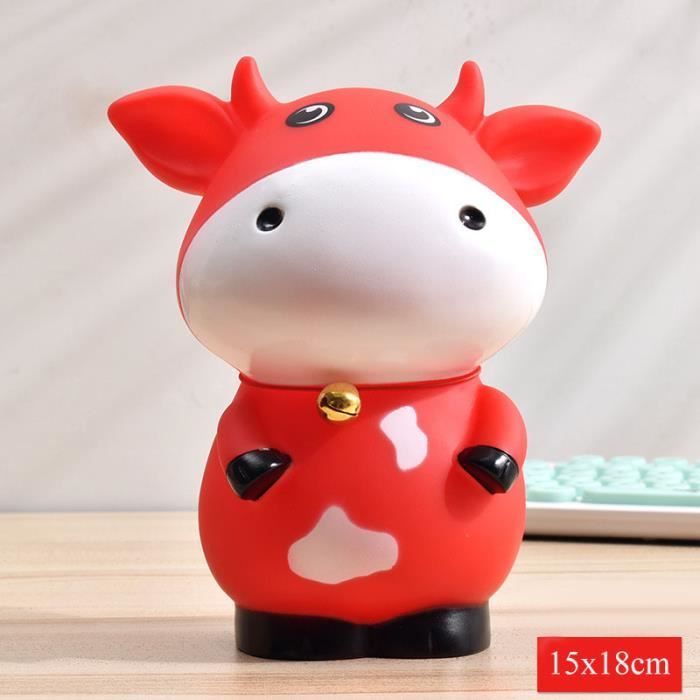 Tirelire En Acrylique Transparent 18x18x18 Cm Avec Lumière LED - Non Ouvrable, Idéale Pour Enfants Et Adultes, Cadeau Anniversaire Ou Noël