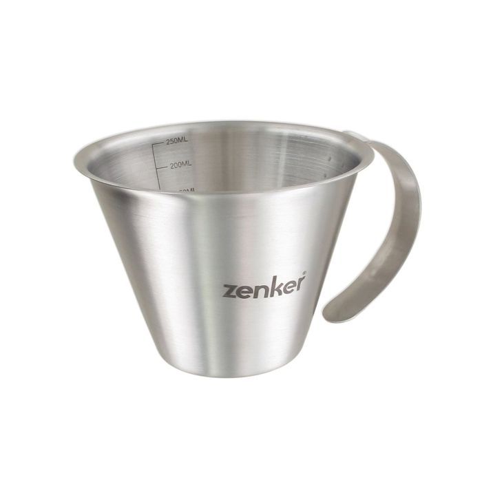 verre doseur en inox 250 ml zenker ref. 44991