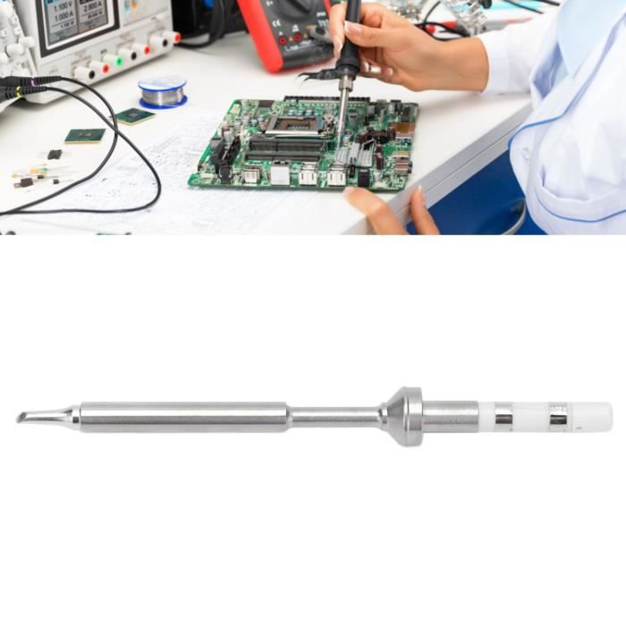 Pointe à Souder JBC C115-K - Acier Inoxydable, Pour Station De Soudage, Longueur 45 Mm