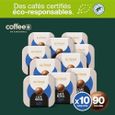 90 Boules de Café CoffeeB - LUNGO - 100% Compostables - Compatible avec machines CoffeeB by Café Royal-1
