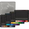 Crayons de couleurs - Coloriage - Faber-Castell - Black Edition - Boite 100 couleurs-1