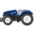 Siku tracteur New Holland 6,7 cm die-cast 1:87 bleu (1091)-1