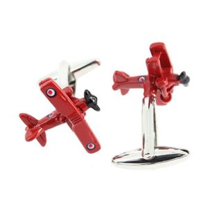 Boutons De Manchette Spitfire Acier Rhodié Gris Argent - Cravate Avenue Signature Fantaisie Élégante