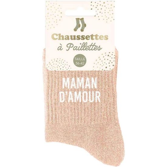 Chaussettes à Paillettes Princesse Taille Unique 36 - 42