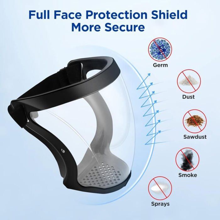 Anti-Fog Protective Full Face Shield, Face Shield de Protection