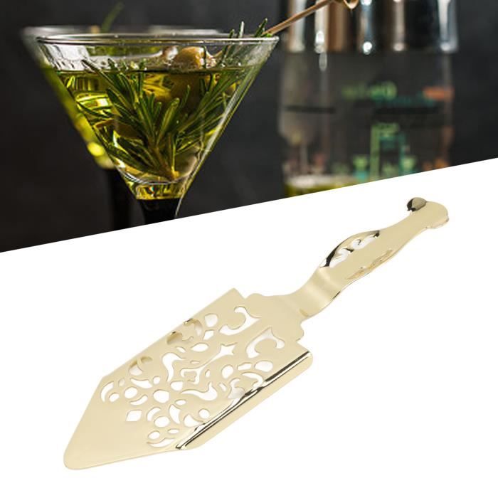Cuillère à Absinthe En Acier Inoxydable - Modèle #3 - Filtre Traditionnel Pour Cocktail Et Boisson Absinthe