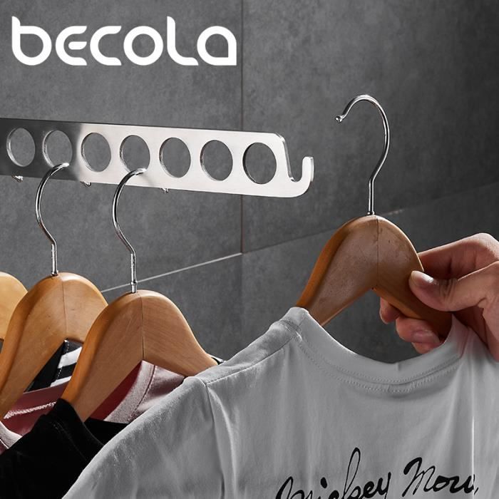 1 Pièces Cintres Pour Vêtements En Acier Inoxydabl... - Grandado