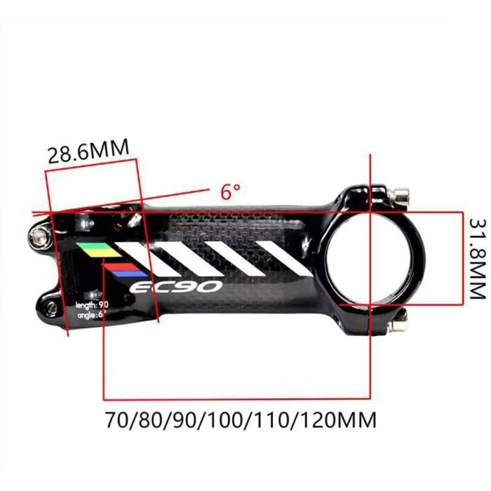 Potence velo route 60mm deals