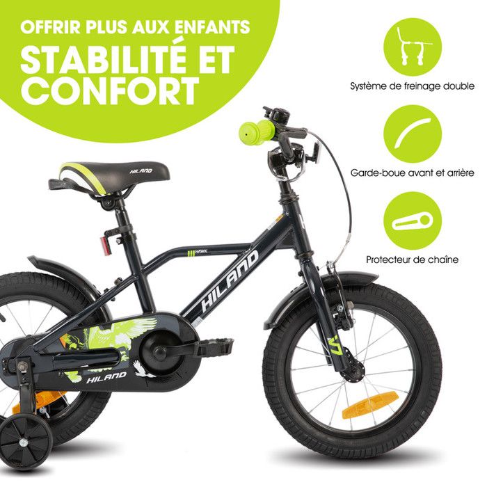 Vélo Enfant VTT B'TWIN 16 Pouces - Suspension Avant - Occasion