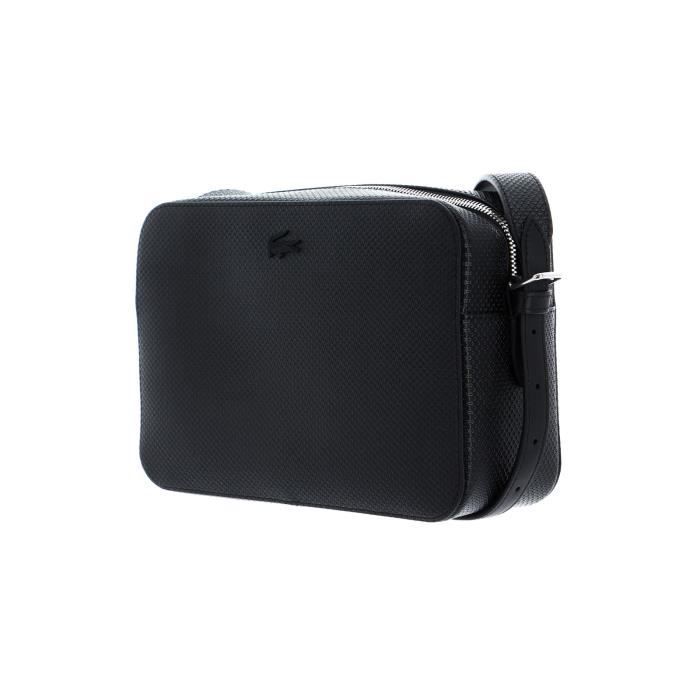 LACOSTE Crossover Bag L Noir [210432] sac à épaule sacoche noir