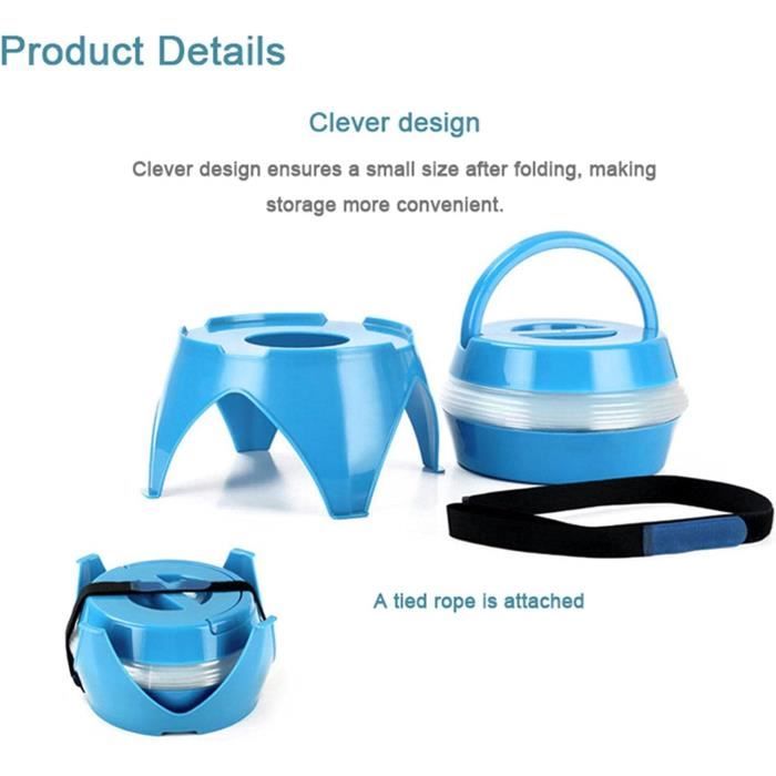 Réservoir D'eau Pliable Sona 5 Gallons - Avec Poignée, PVC Transparent - Camping, Survie