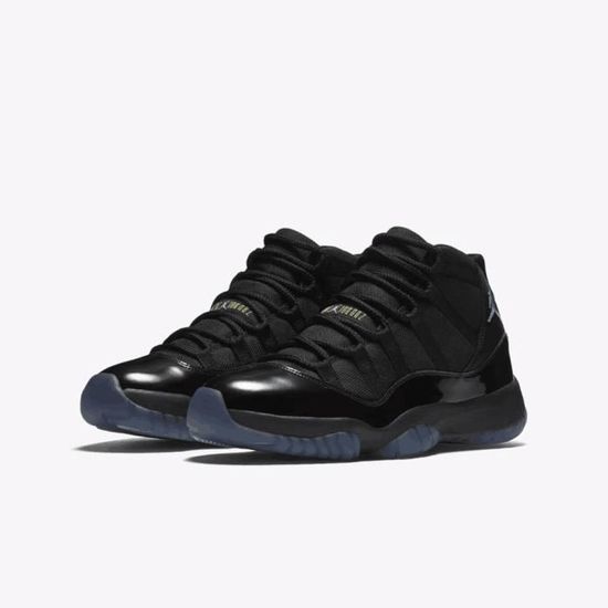 NIKEX Air Jordanx 11 Retro Gamma Blue Noir Homme Femme Chaussures de Basket AJ11 Pas Cher Noir Cdiscount Chaussures