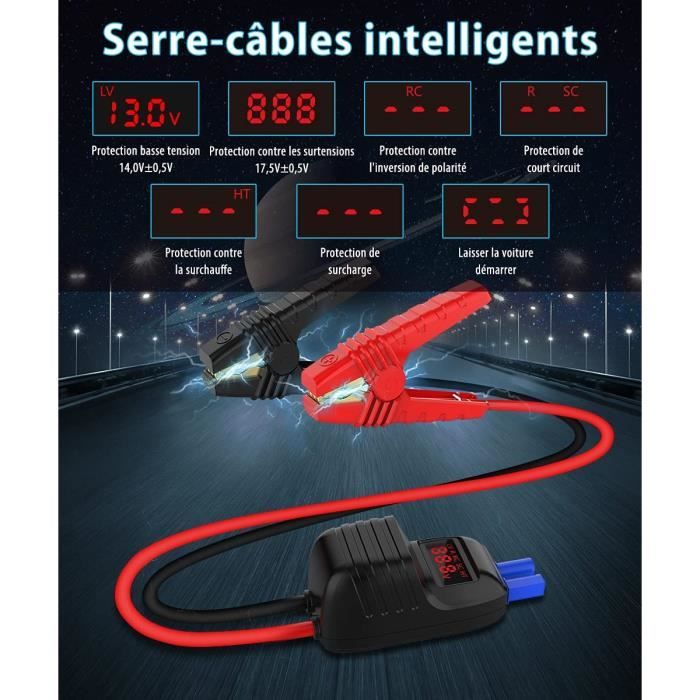 Booster De Batterie UTRAI 1000A 13000mAh – Démarrage Voiture/moto, Diesel/Essence, Avec LED !