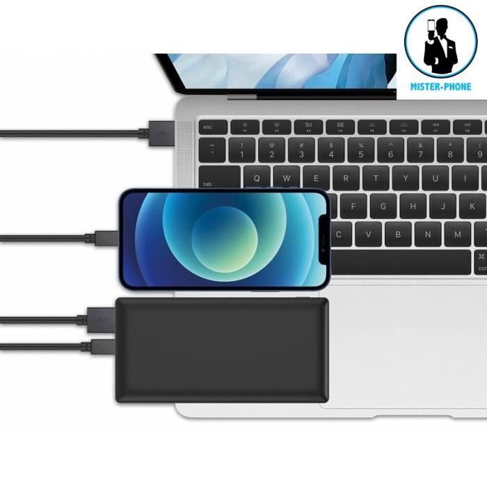 Bateria Power Bank 20000 Mah Usb-C Usb-A
