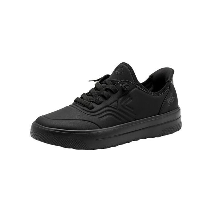 Tennis Chaussures Femme Jana Basket Basse à Lacets Slip-on Jana Noir