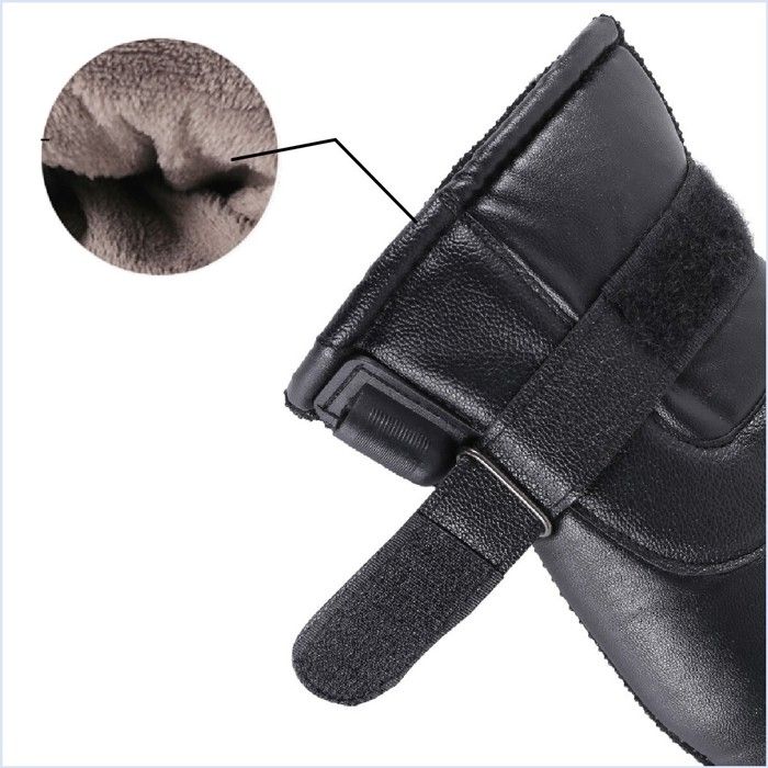 Gants Chauffants USB Unisexes - 3 Niveaux De Chaleur - Touche Tactile - Imperméables Et Coupe-vent - Pour Ski, Vélo, Moto