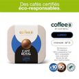 90 Boules de Café CoffeeB - LUNGO - 100% Compostables - Compatible avec machines CoffeeB by Café Royal-3