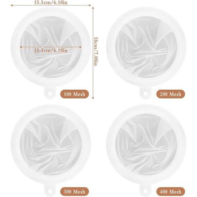 JJQHYC Filtre à Tamis Fin 300 Mailles Filtres à Entonnoir De Cuisine