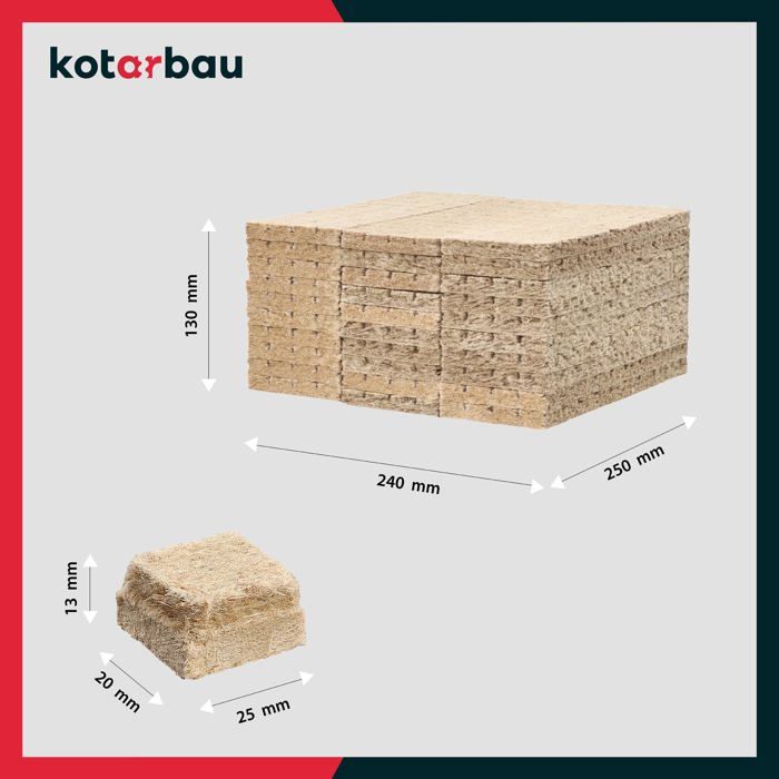 Allume-feu écologique Diavolina - Lot De 6 Boîtes (600 Cubes) - Pour Barbecue, Cheminée Et Feu De Camp - 2