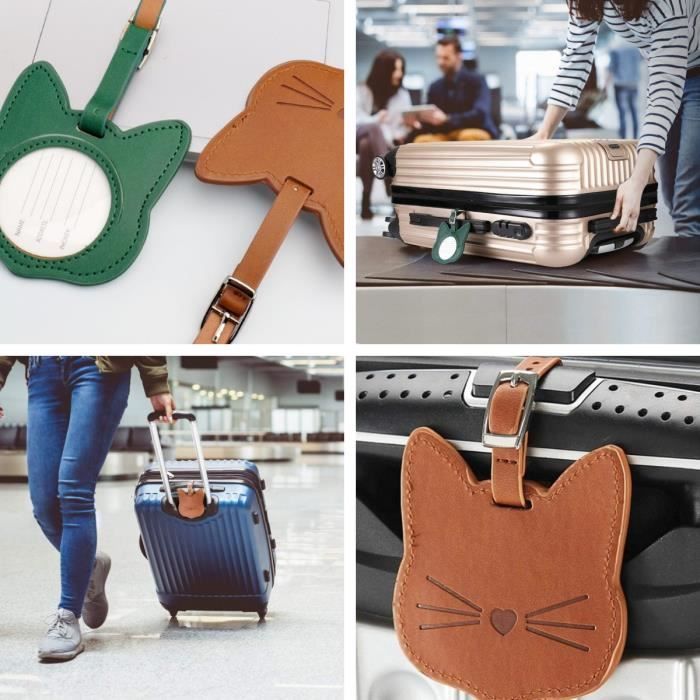 Lot D'étiquettes à Bagages Avec Cordes – Pour Ne Plus Jamais Perdre Ta Valise !