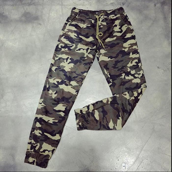 Shopee Hommes Jogger Automne Crayon Harem Pantalons Hommes Camouflage  Militaire Pantalon Green - Cdiscount Sport