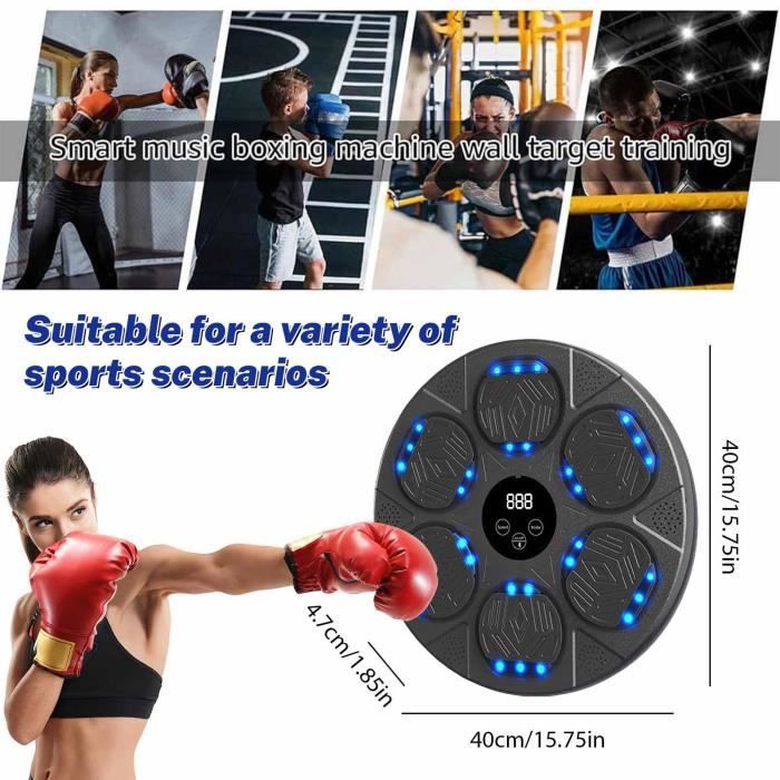 Music Boxing Machine, Boxe Mural Musique pour Enfants et Adultes ...