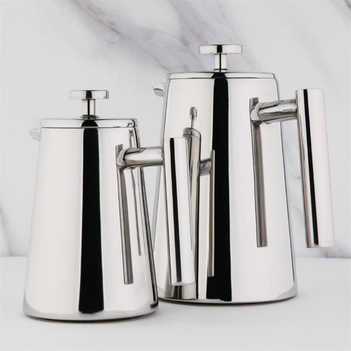 Récipient Isotherme Professionnel Pichet à Pompe Olympia 5L - Acier Inox Double Paroi - Isolation Vacuum - Buffet Petit-déjeuner - DL164 Pichet Isotherme Professionnel