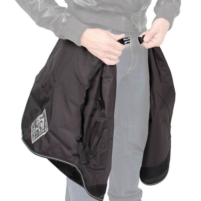 Protège-Jambes Tucano Urbano Termoscud - Noir, Taille Unique, Pour Scooter, Protection Contre Le Froid Et La Pluie