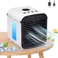 Climatiseur Portable Air Mini Cooler - Nifogo - Mobile - Réversible - Ventilateur - Coloré .