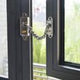 Entrebailleur Sécurité enfants antivol verrouillage chaîne porte fenêtre alliage aluminium - YWEI-0
