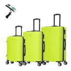 CELIMS FRANCE Set de Valise 3 Pièces | Valise CELIMS Week-end | Cabine + Moyenne + Grande | Roues 360 | Cadenas | Vert Pomme