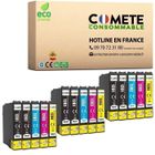 T1285 - 15 Cartouches d'encre compatibles Epson T1285 Renard- Multipack COMETE CONSOMMABLE