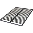 Sommier à lattes métallique EBAC - 140x190 - 42 lattes - Gris