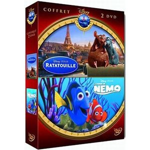 DVD FILM DISNEY CLASSIQUES - DVD Ratatouille + Le monde de Némo