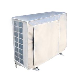 Housse Protection Pour Climatiseur Extérieur - Imperméable Et Anti-poussière, Taille 3P (105x40x75 Cm)