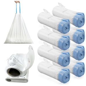 Sacs Poubelle Pour Litière Automatique Chat - 36 Sacs 60x45 Cm - Avec Cordon De Serrage - LALAHOME - 7