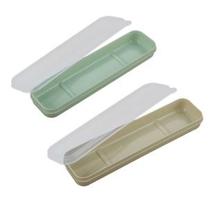 3 Pièces Pochette Rangement Baguettes Japonaises - Étui Portable Pour Couverts Voyage Camping Pique-Nique