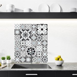 Crédence De Cuisine En Verre - Motif Nature Forêt Chute D'eau - Dimensions 100x50 Cm - Neuf