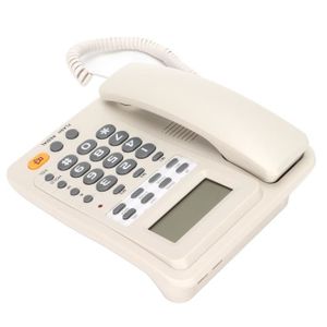 Téléphone fixe Téléphone de bureau KXT6009CID Téléphone Filaire d