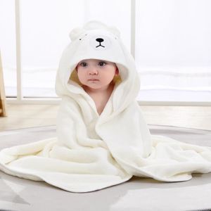 SORTIE DE BAIN Serviette de Bain avec Capuche Bébé, aux Oreilles 