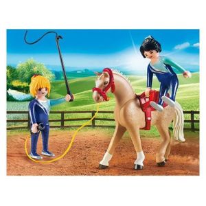 UNIVERS MINIATURE PLAYMOBIL 6933 - Country - Voltigeuses et Cheval