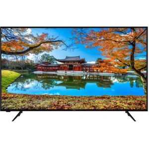 Téléviseur LED TV LED 55' Hitachi 55HAK5751 UHD 4K AndroidTV WiFi BT Netflix Noir - Compatible HDR - DVB-C/DVB-S2/DVB-T2