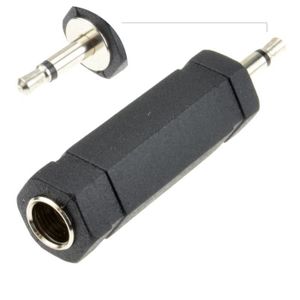 Core Or st/ér/éo 6,35/ mm Jack 1//4/ vers adaptateur convertisseur prise st/ér/éo 3,5/ mm pour casque d/écoute et syst/èmes Hi-Fi. M