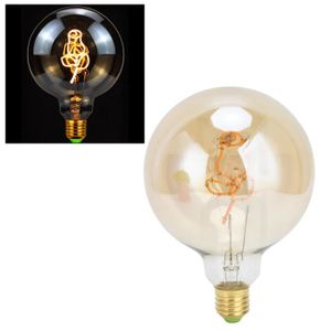 AMPOULE - LED YEN- Cikonielf Ampoule E27 4W E27 Globe LED Ampoule Dimmable Décorative Vintage Rose Forme Filament