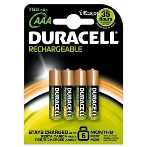 Piles AAA rechargeables Duracell (lot de 8 piles), NiMH 900 mAh,pré-  chargées, Nos piles rechargeables qui durent le plus longtemps [  exclusive] en destockage et reconditionné chez DealBurn