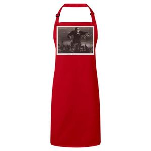 TABLIER DE CUISINE Tablier Cuisine Premium Rouge Photo du Film King K