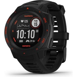 Montre connectée sport GARMIN Instinct Esports Edition - Montre Cardio GPS Gaming - Noire lave