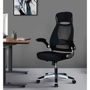 Fauteuil de bureau GENERIQUE Fauteuil de Bureau Charge 200KG, Chaise Bureau  Ergonomique Dossier inclinable verrouillable, Accoudoirs Soutien Lombaire  Réglables Appui-Tête